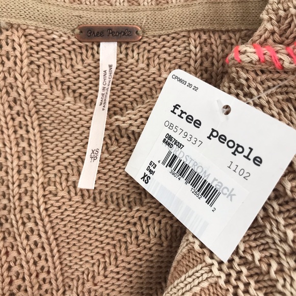 Free People All Washed Up Cardigan NWT - Picture 6 of 7